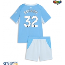 Otroški Nogometni dresi Manchester City Ayyoub Bouaddi #32 Domači 2026-27 Kratek Rokav (+ Kratke hlače)